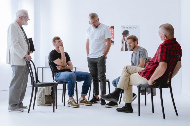 Men on psychotherapy