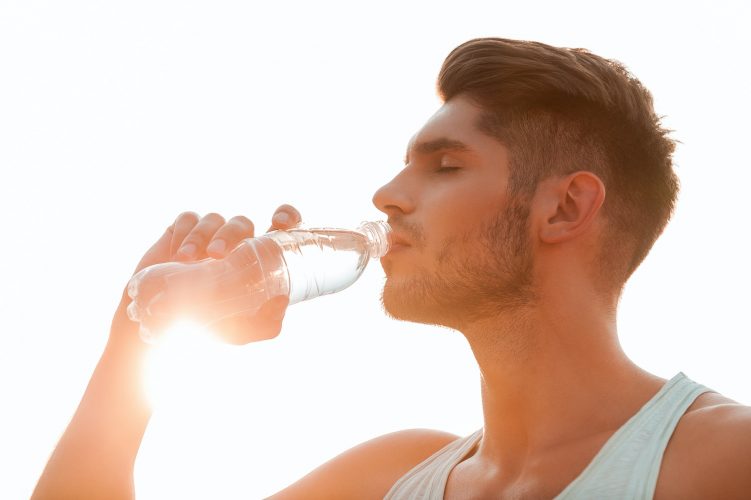 Staying hydrated.