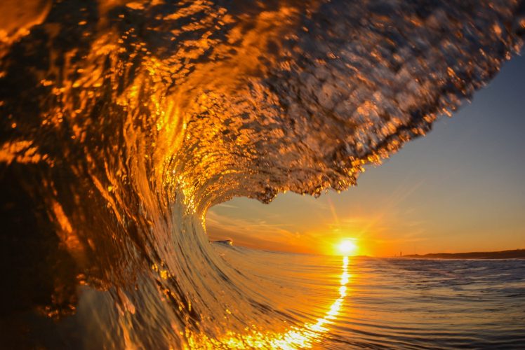 Into the sun