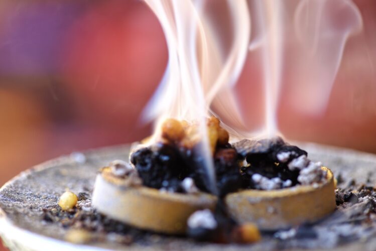 Incense smoke