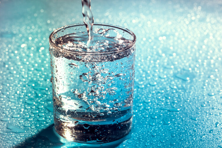 Glass of water