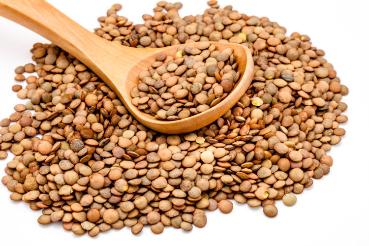 Green lentils