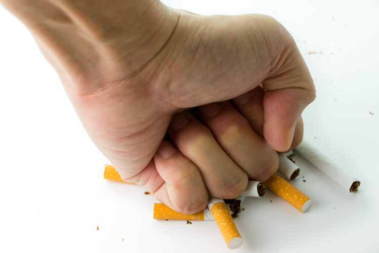 Quit smoking concept
