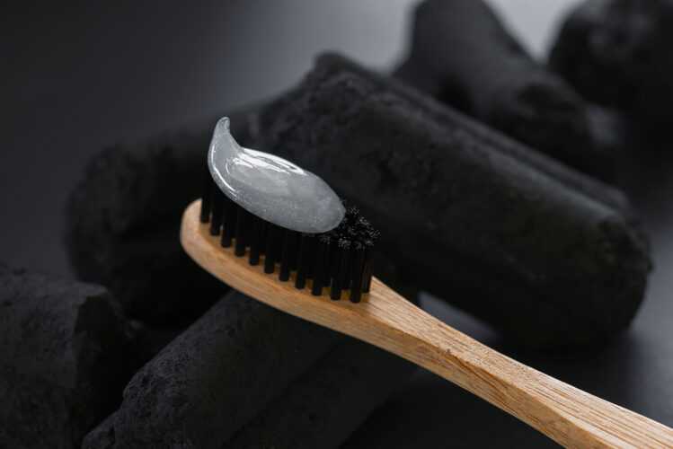 Bamboo Charcoal Toothbrush with Toothpaste