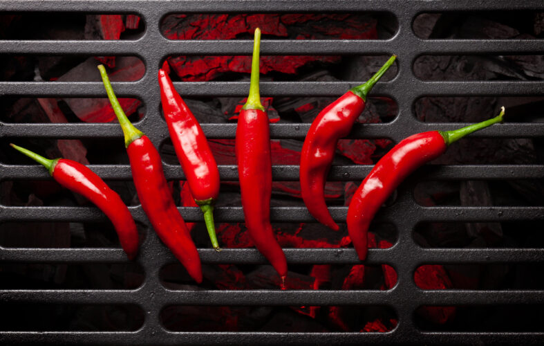 Hot chili peppers
