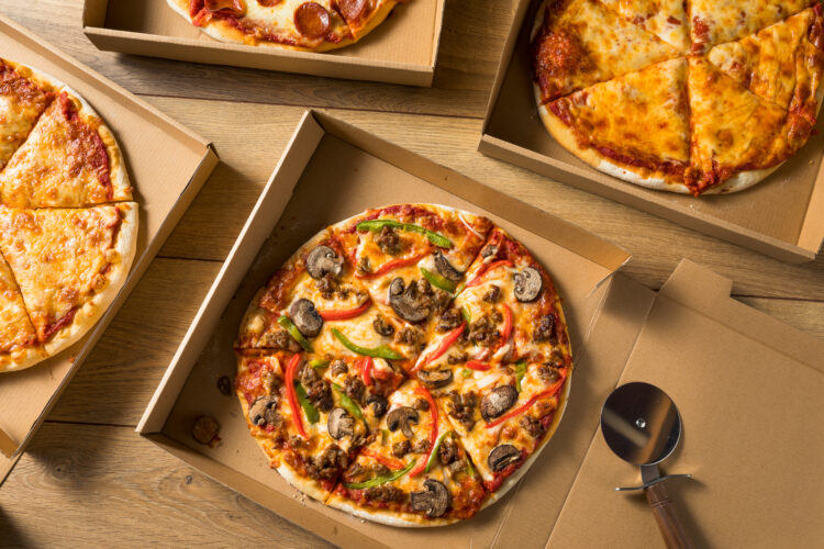 Take Out Pizza in a Box