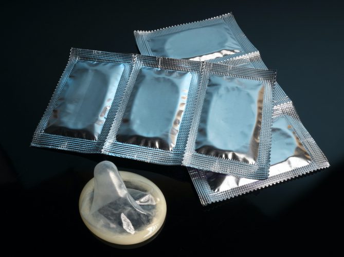 Condoms package
