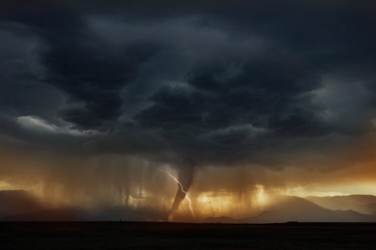 Tornado Super Cell Storm